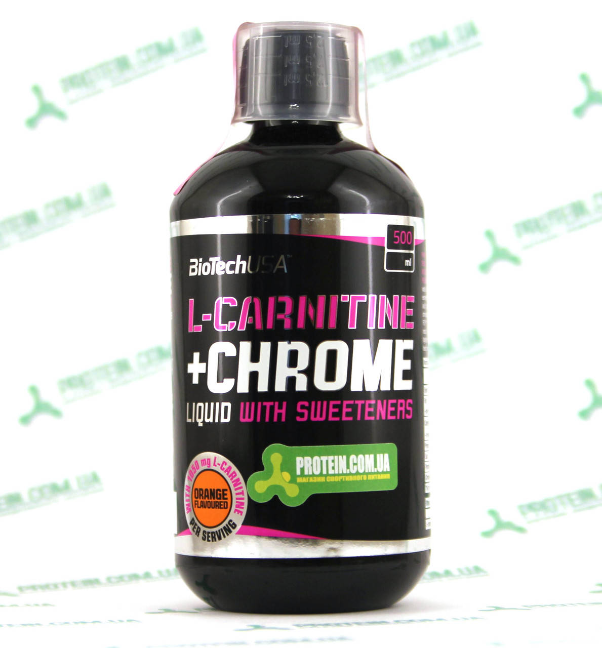 

Л-Карнитин BioTech L-Carnitine + Chrome 35000 мг 500 ml Orange Апельсин