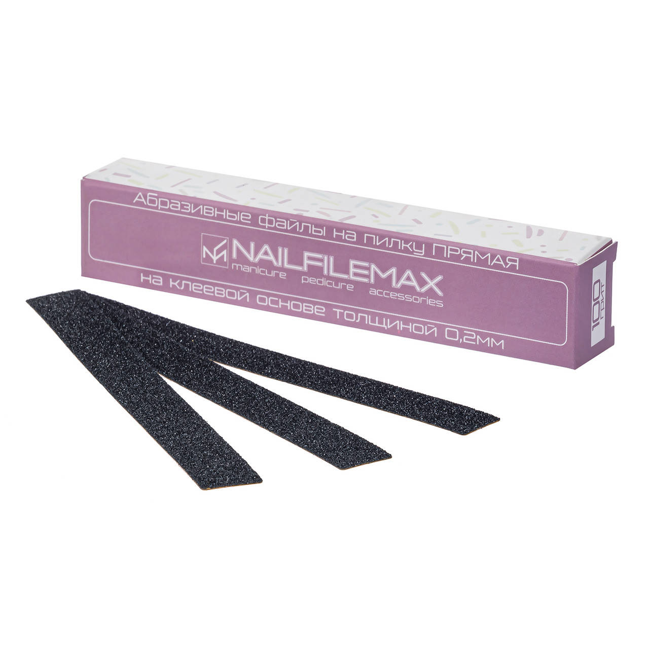 

Змінні файли Nail File Max до основи металічної ПРЯМА, 30 шт./уп., 100 грит