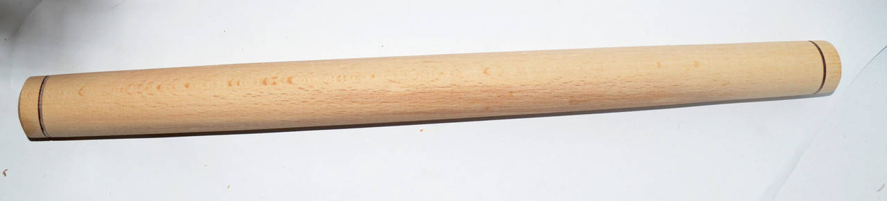 

Деревяная скалка для раскатки теста, 70 см.