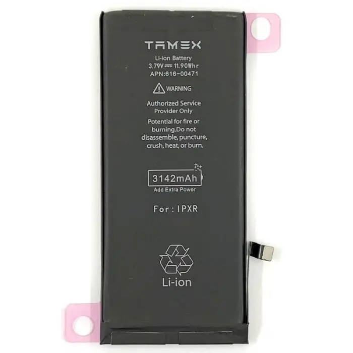 

Аккумулятор TAMEX для iPhone XR 3142 mAh/616-00471/повышенной емкости