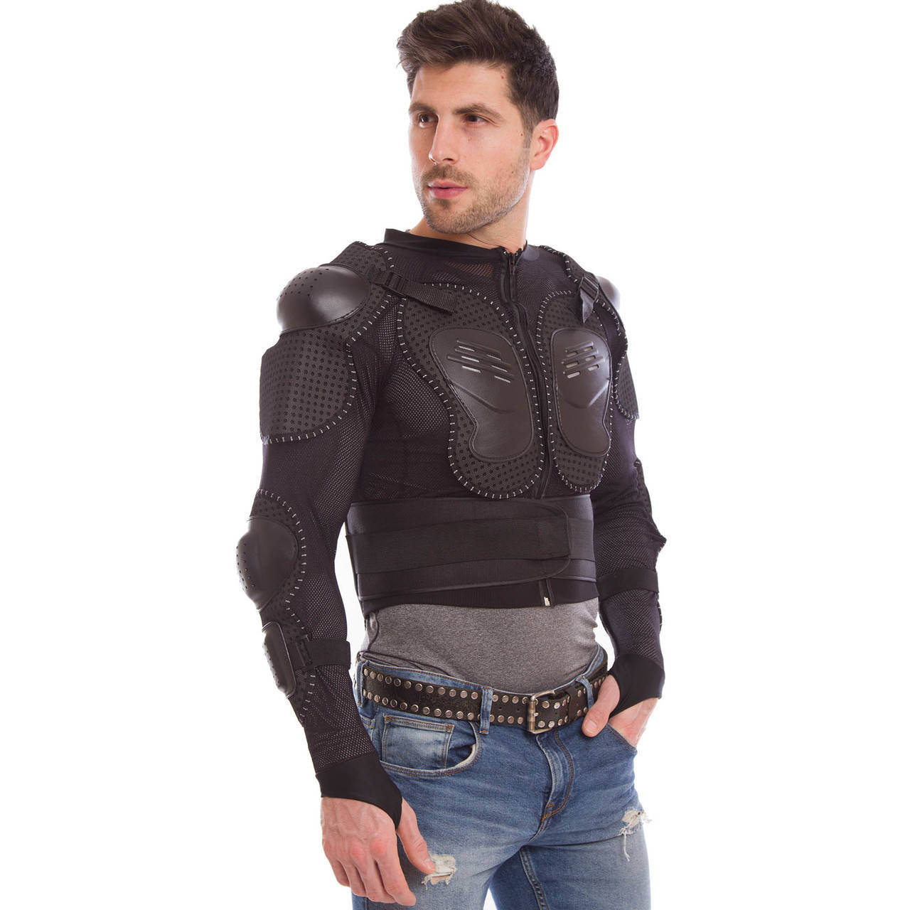 

Моточерепаха мотозащита SP-Sport MS-1224 размер M-3XL черный