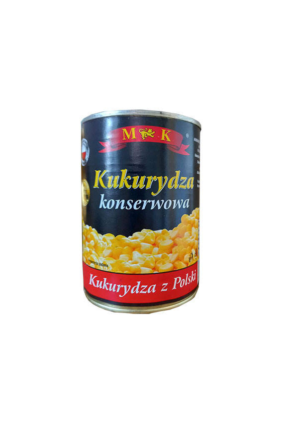 

Кукуруза консервированная M&K Kukurydza 220/400г Польша