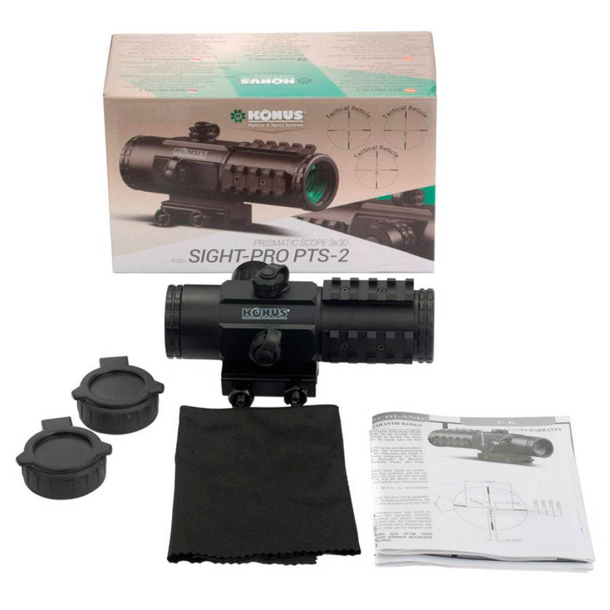 

Коллиматорный прицел Konus Sight-Pro PTS2 3×30.Коліматор