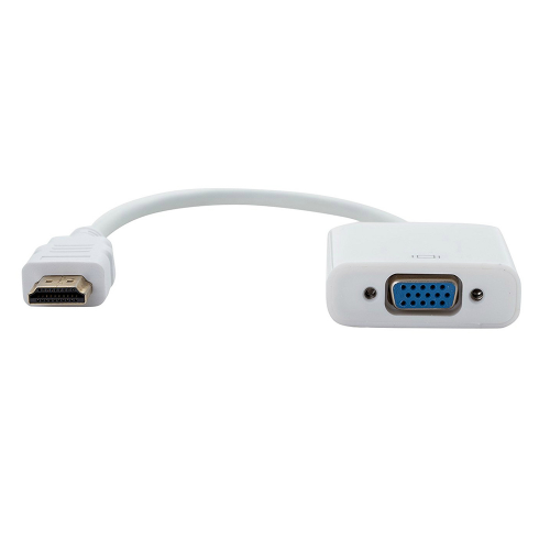 

Конвертер HDMI (папа) на VGA(мама) 10cm, White, 4K/2K, Пакет Q250