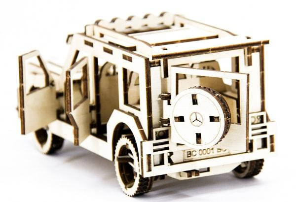 

Деревянный конструктор Mersedes Benz G class AMG