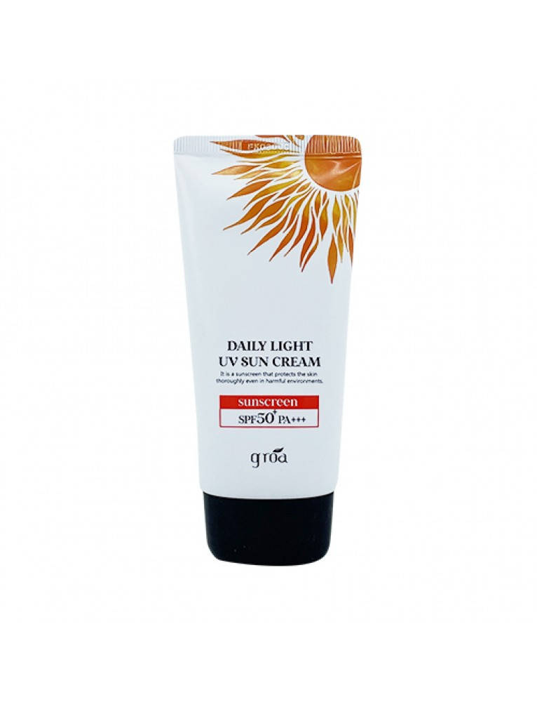 

GROA Daily Light UV Sun Cream SPF50+ PA+++Ежедневный легкий солнцезащитный крем - 70ml