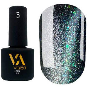 

Гель-лак Valeri Crystal Cat Eyes №03, 6 ml