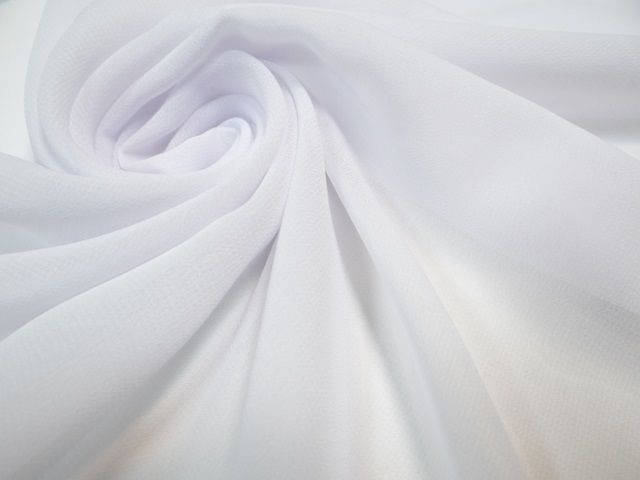 

Шифон белый