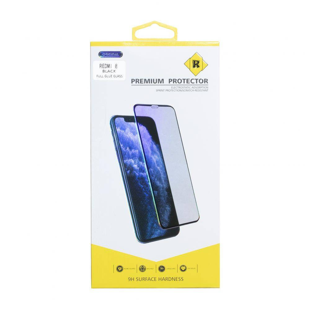 

Защитное стекло на Xiaomi Redmi 8 карбоновая пленка на зад хорошее захисне скло на редми 8 черное, Черный