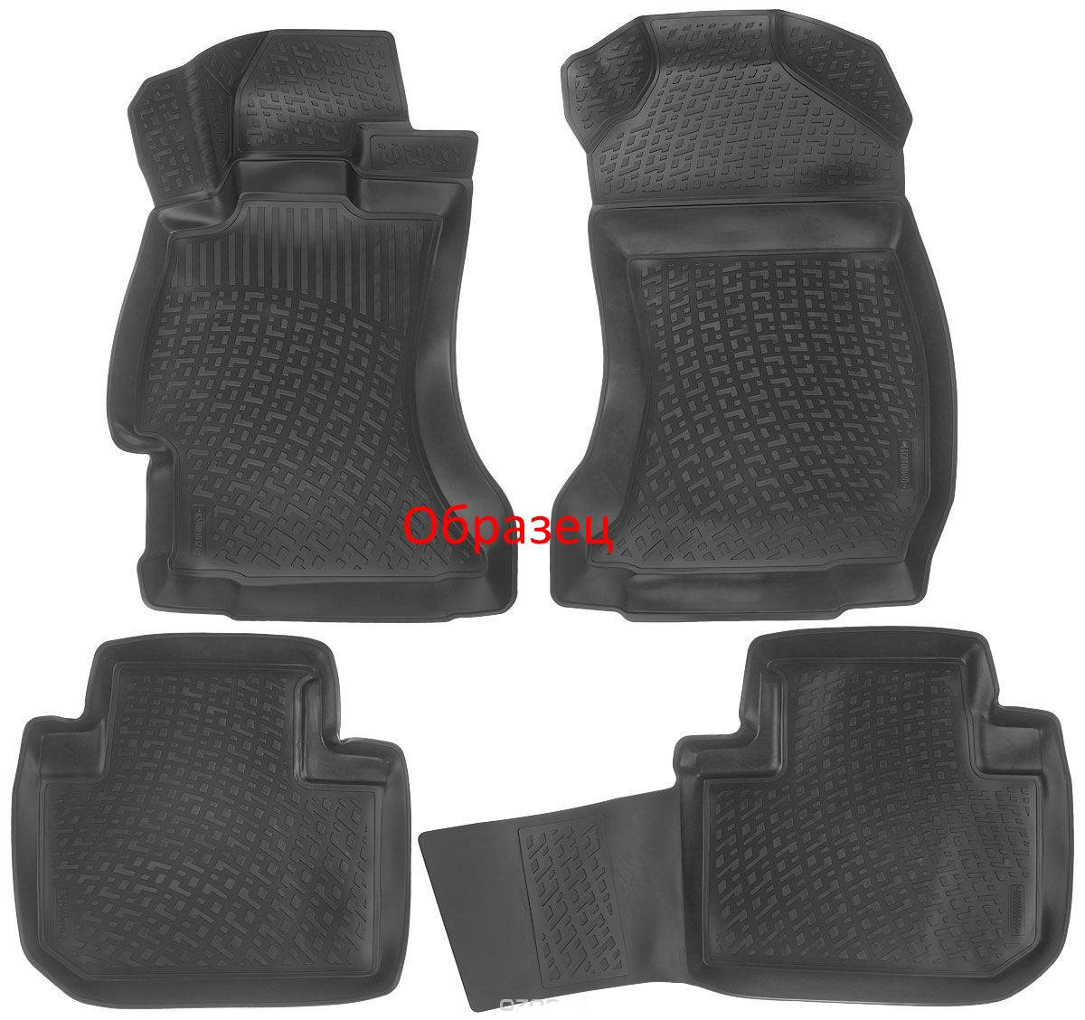 

Коврики Suzuki Grand Vitara 5дв (05-) полиур. 212020201, Черный