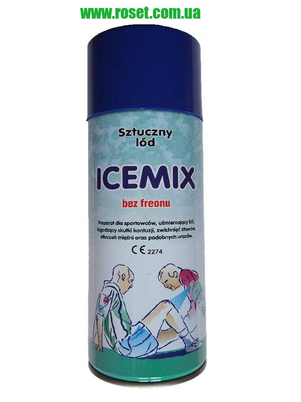 

Спрей-заморозка Icemix охлаждающий
