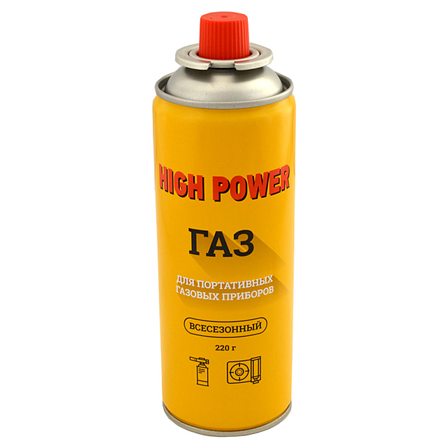 

Газовый баллон HIGH POWER