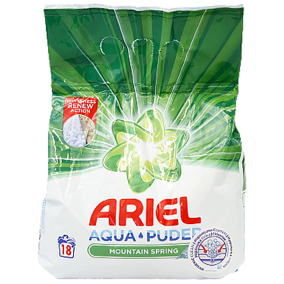 

Порошок для прання Аріель для світлого Ariel mountain spring 18p 1,35kg 10шт/ящ (Код : 00-00011938)