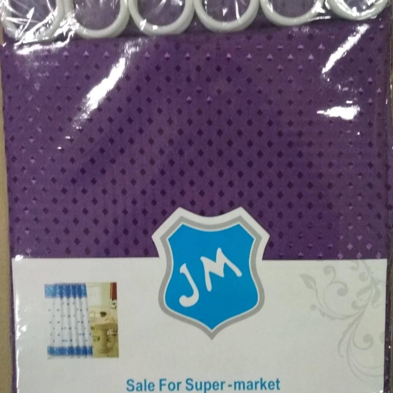 

Штора для ванной атласная 220в*180ш(см) сирень, Сиреневый