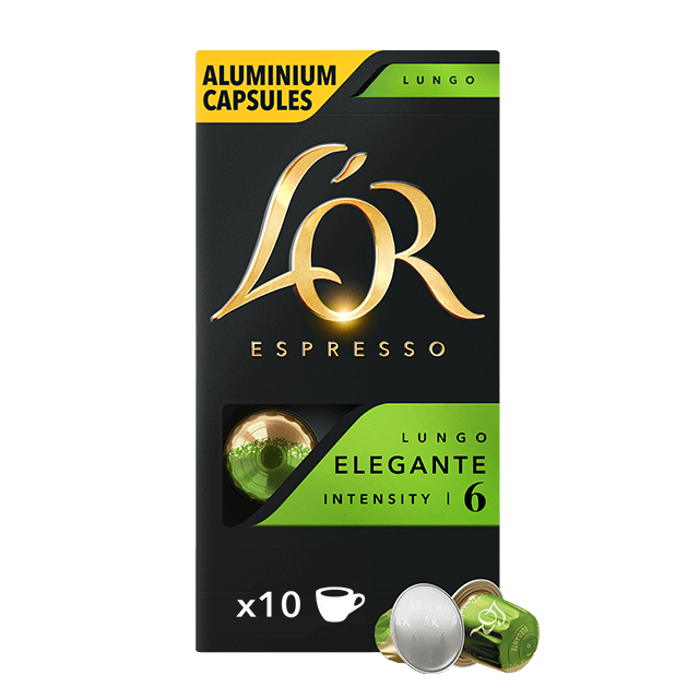 

Кофе молотый в капсулах L`OR Lungo Elegante 10 шт, 52 г
