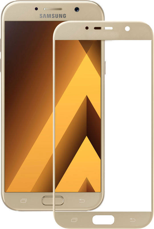 

Защитное стекло Samsung A5 2017 Full Glue 5D gold