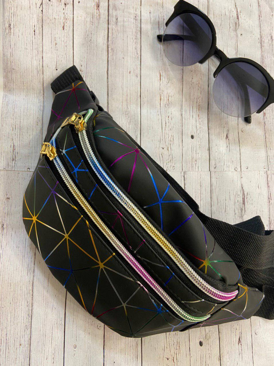 

Поясная сумка - карман (бананка) женская, Черный