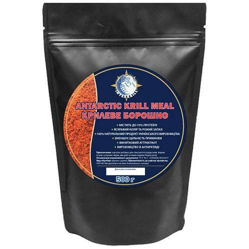 

Криль мука Interkrill Antarctic Krill Meal 500г