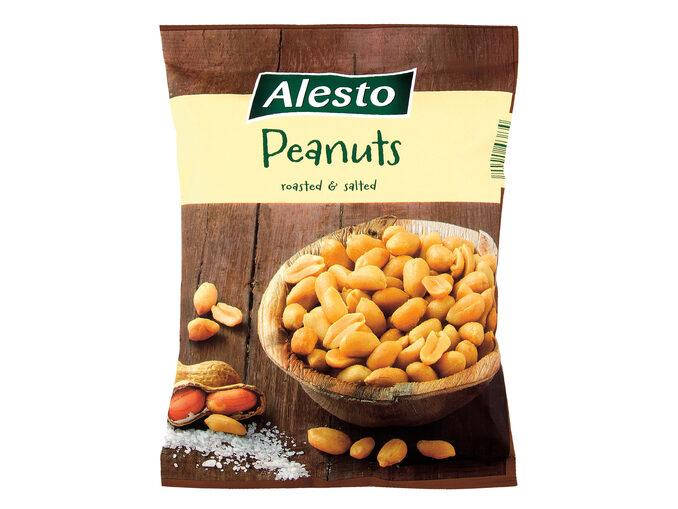 

Арахис жареный соленый Alesto peanuts 500g Германия