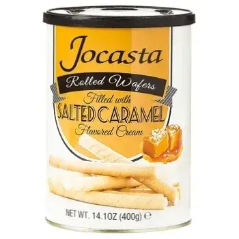 

Вафельные трубочки Jocasta Rolled Wafers Salted Caramel 400 g