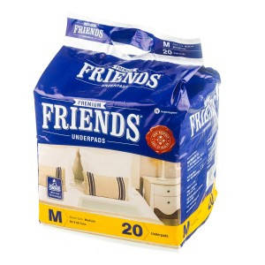 

Пеленки для собак Friends Premium, 60 х 60 см, 20 шт., Белый