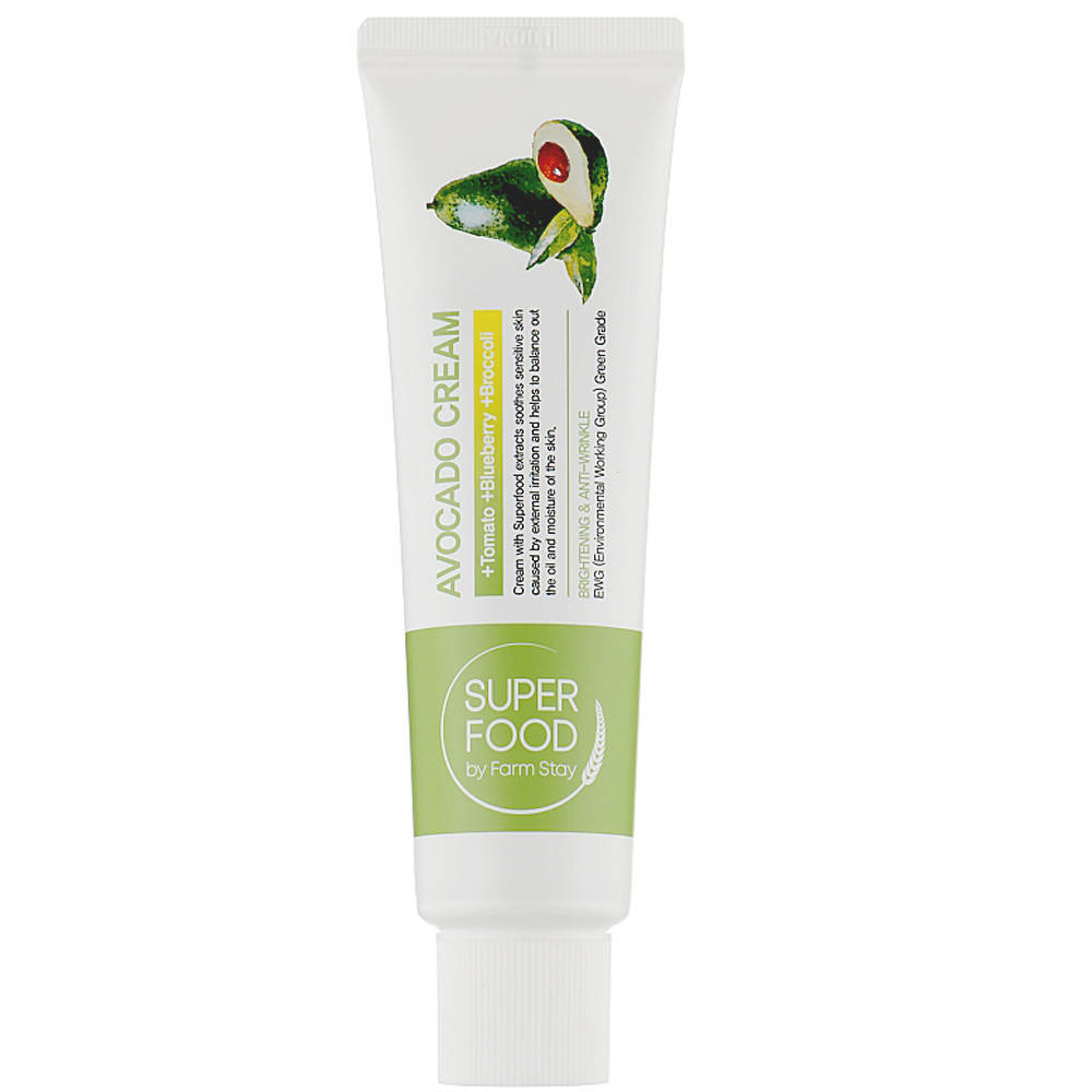 

Питательный крем для лица с экстрактом авокадо FarmStay Avocado Cream Super Food 60 г