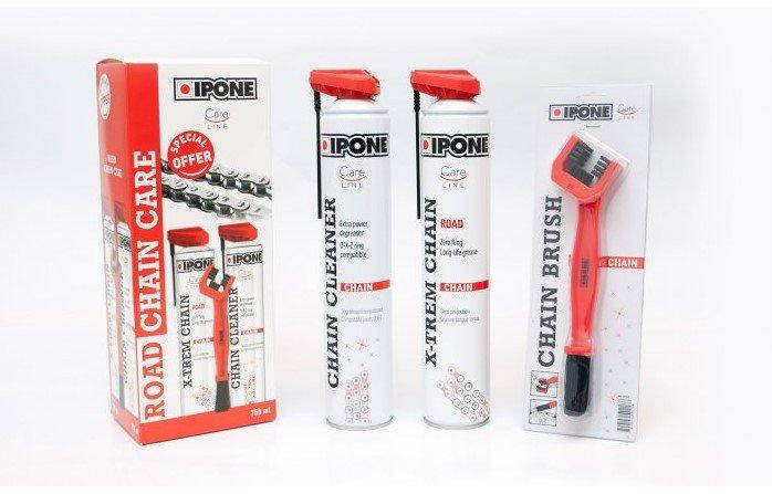 

Ipone KIT ROAD CHAIN ​​CARE Care для чистки и смазки цепи с кисточкой 800736