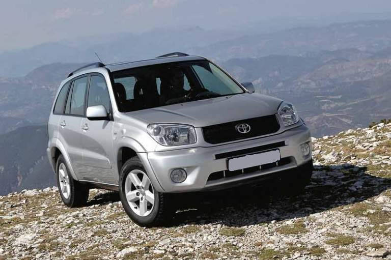 

Дефлектор на капот (мухобойки) Toyota RAV4 2000-2006 г.