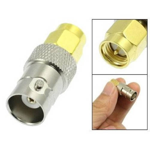 

Переходник SMA папа - BNC мама, адаптер для антенн