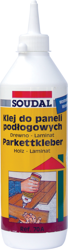 

Клей для ламината 70А PVAC D3 (0.5 кг Soudal)