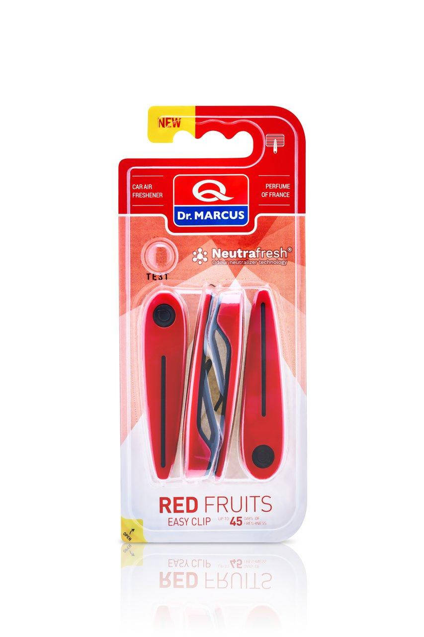 

Ароматизатор сухой на дефлектор Dr.Marcus Easy Clip New MiX Red Fruits