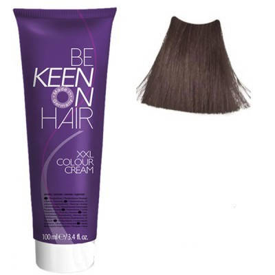 

Крем краска Mittelblond Asch - 7.1 Средне-русый пепельный Keen Color Cream XXL 100 мл.