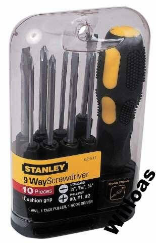

Отвертка Multifunctional + 9 бит STANLEY 0-62-511