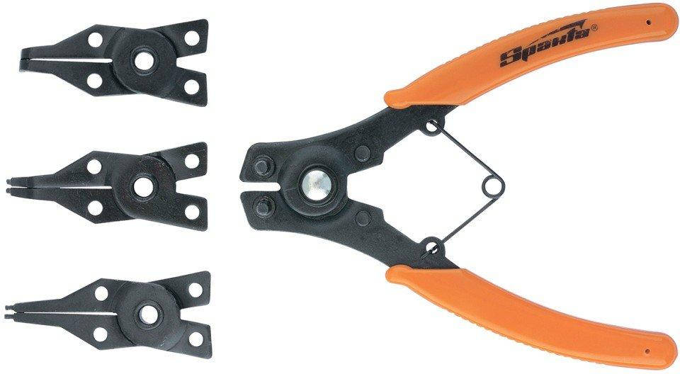 

Универсальный съемник для стопорных колец с насадками, 150 мм, SPARTA (183505)