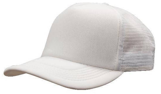 

Кепка тракер с сеткой белая Headwear proffesional - WH3803, Белый