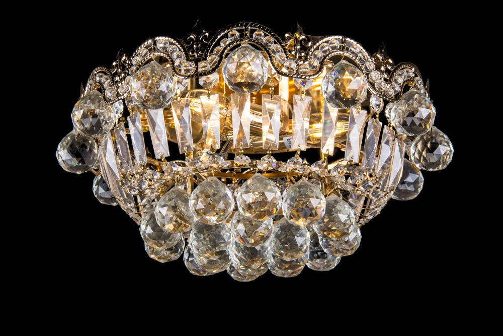 

Люстры светильники потолочные в классическом стиле с хрусталем Splendid-Ray 30-2144-48, Белый