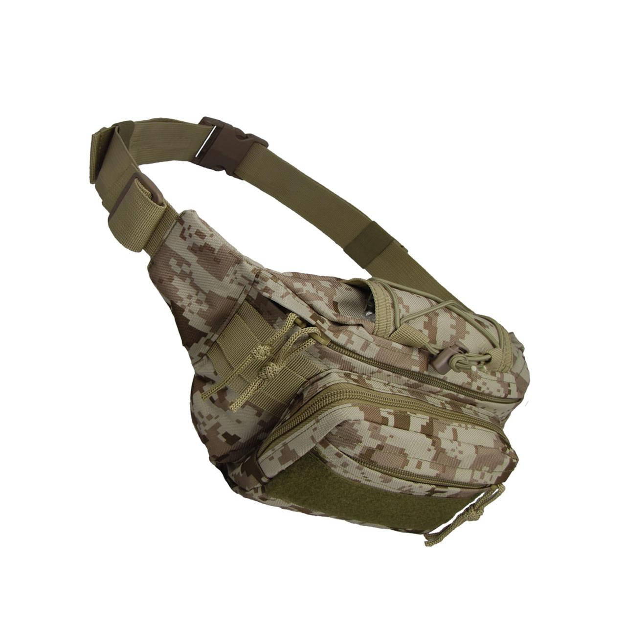 

Сумка тактическая военная на пояс Camo Military Gear Kangoo 3 л Marpat Desert камуфляж