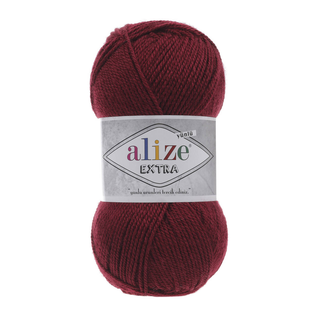 

Alize Extra - 57 бордовый