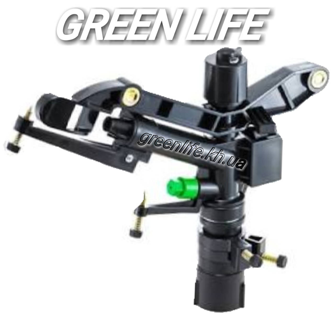 

Фрегат - ороситель пульсирующий пластиковый с двумя насадками с внутренней резьбой 1" Aquapulse