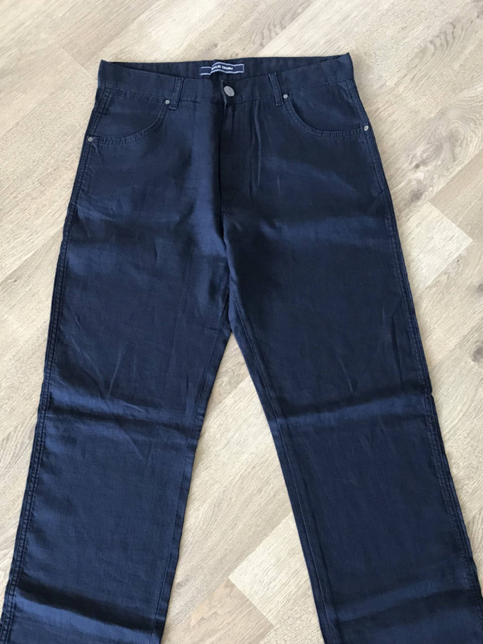 

Брюки мужские Lexus jeans Lexnew льняные синие чёрные