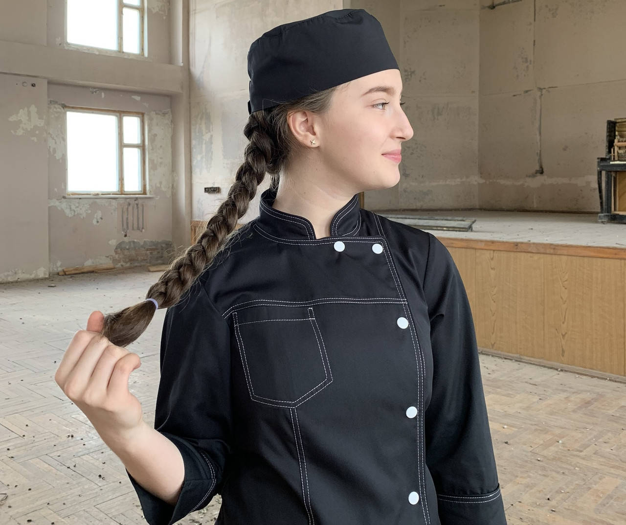 

Головной убор шапка повара таблетка
