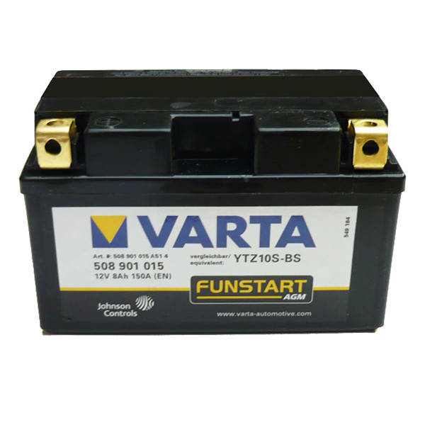 

Аккумулятор VARTA MOTO POWERSPORT AGM (ТTZ10S-4.YTZ10S-BS)