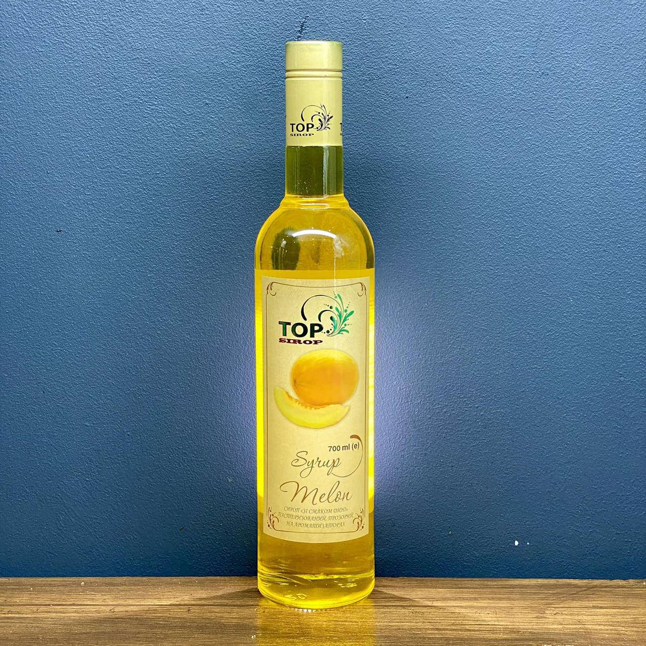 

Cироп "Дыня" 900г для коктелей, выпечки, кофе ТМ "TOP Sirop" 700мл в стекле