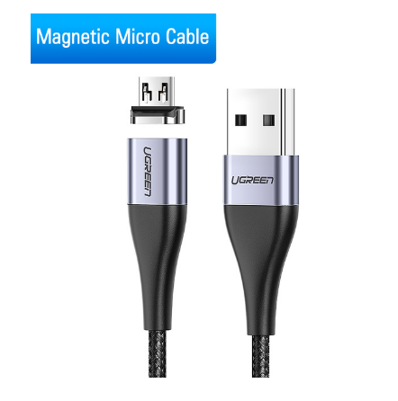 

Кабель магнитный шнур microUsb Ugreen 1м