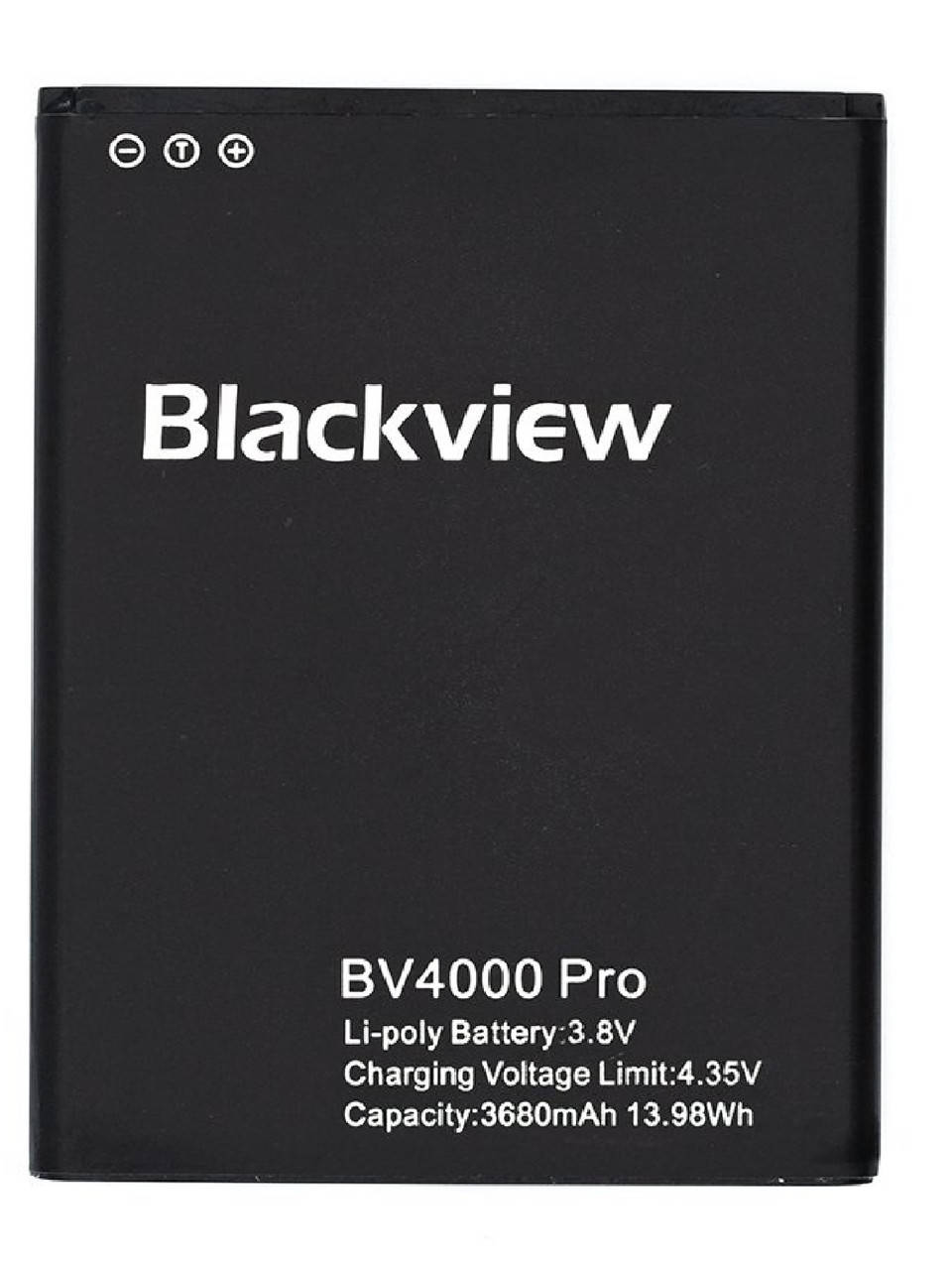 

Аккумулятор (АКБ, батарея) Blackview BV4000 (Li-polymer 3.8V 3680mAh)