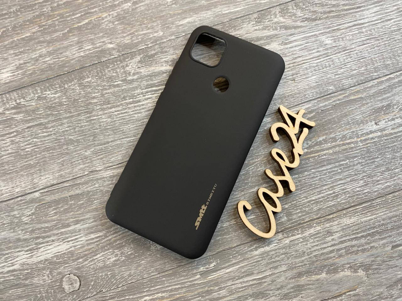 

TPU чехол Smitt накладка бампер для Xiaomi Redmi 9C (5 цветов) черный