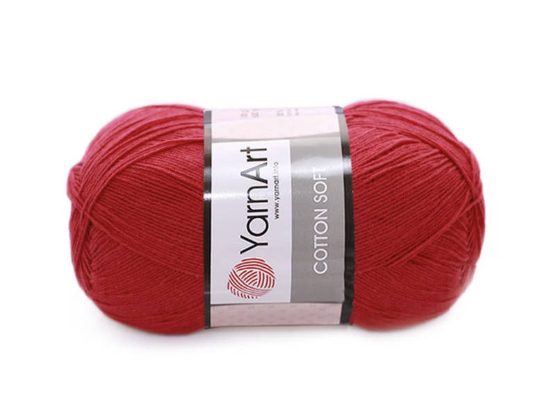 

YarnArt Cotton Soft, Красный №51