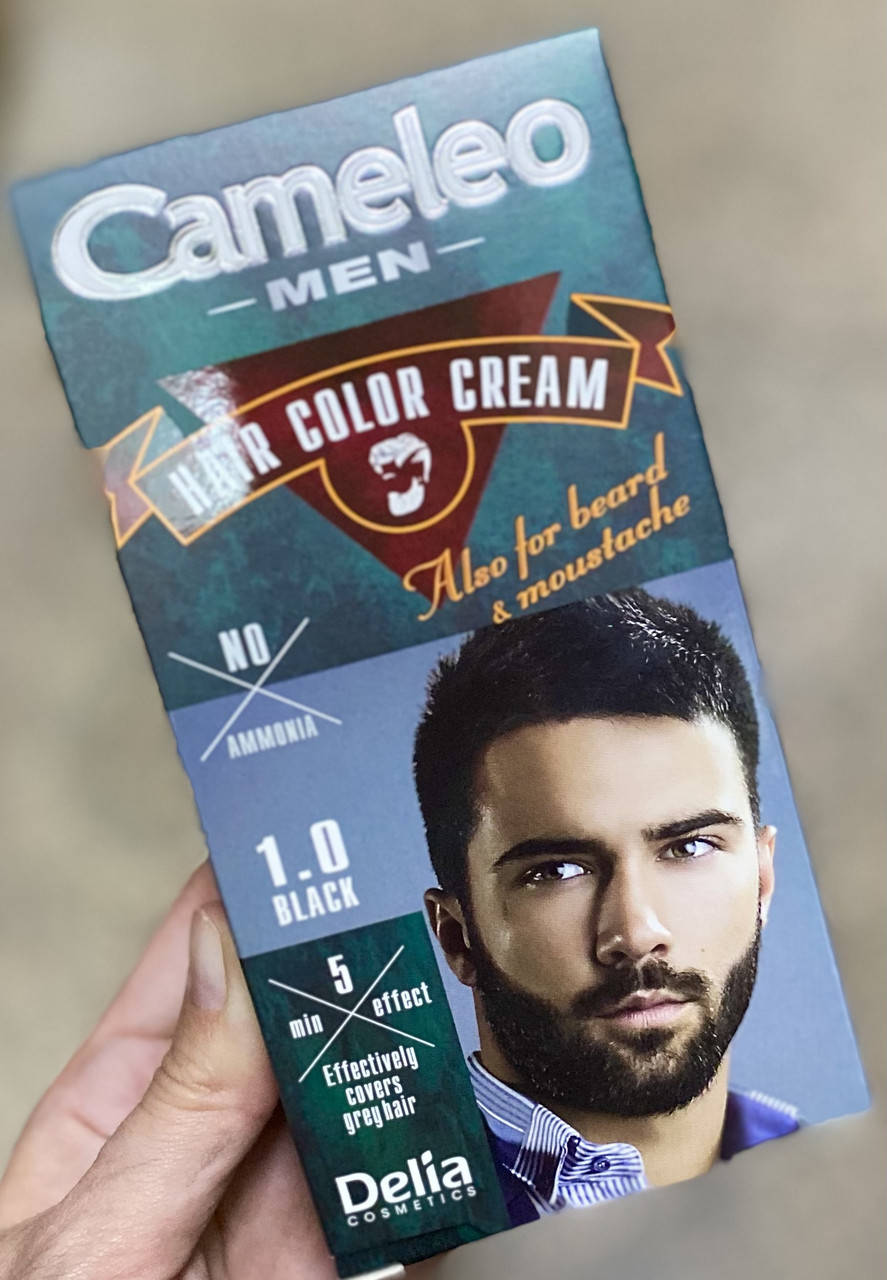 

Delia Cameleo Men Краска для бороды, усов, бакенбардов 1.0 Черный