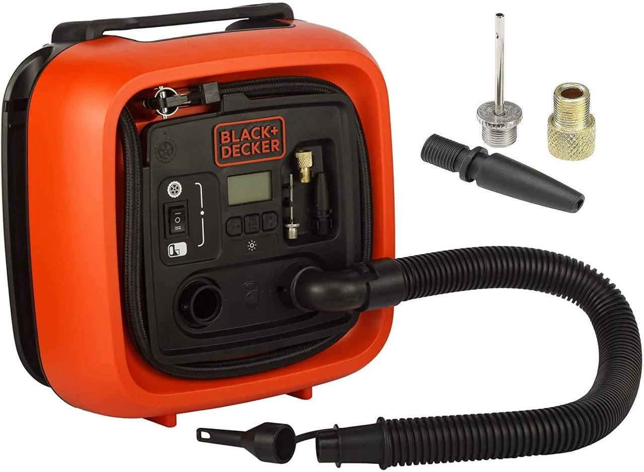 

Портативный компрессор с цифровым ЖК-дисплеем Black&Decker BDCOM 400