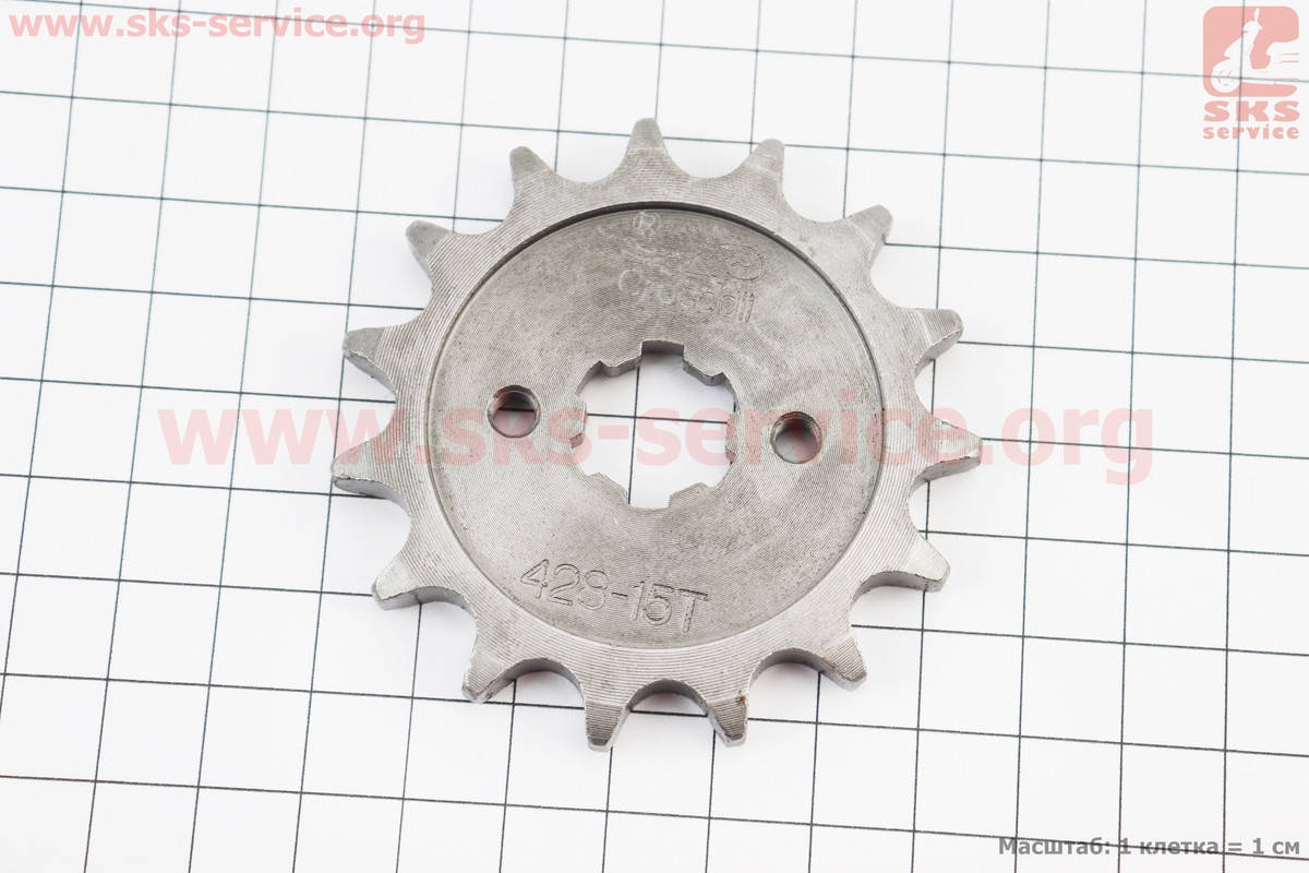 

Звезда передняя - 428H-15T BOXER BM/ВМX 150cc "JV551000"
